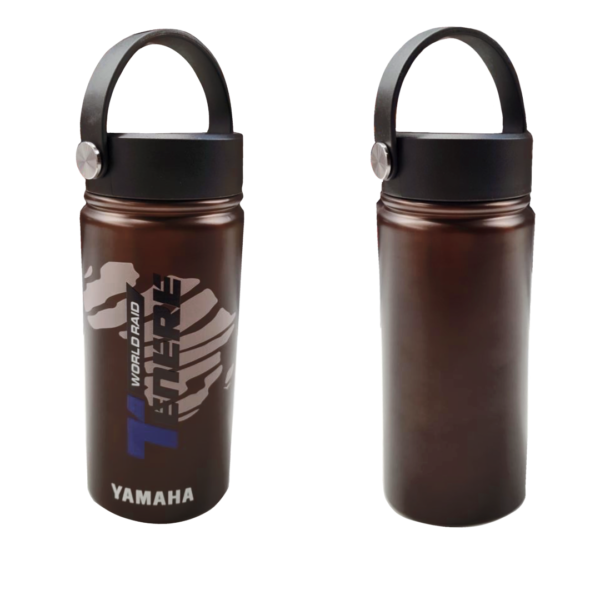 Genuine Yamaha TENERE WORLD RAID 2023 THERMOS BOTTLE METALLIC